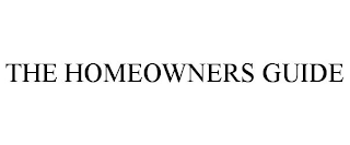 THE HOMEOWNERS GUIDE