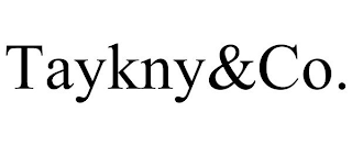 TAYKNY&CO.