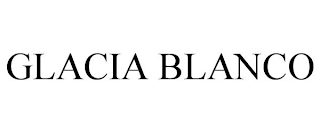 GLACIA BLANCO