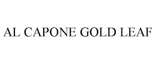 AL CAPONE GOLD LEAF