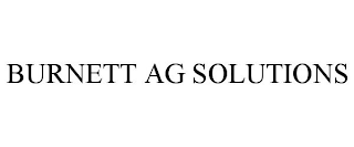 BURNETT AG SOLUTIONS