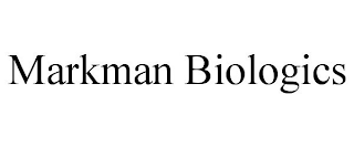 MARKMAN BIOLOGICS
