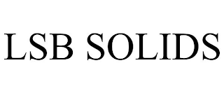 LSB SOLIDS