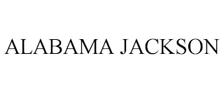 ALABAMA JACKSON