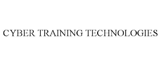 CYBER TRAINING TECHNOLOGIES