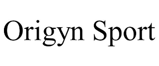 ORIGYN SPORT