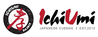 ICHIUMI EST. 2012 ICHIUMI JAPANESE CUISINE EST. 2012