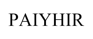 PAIYHIR