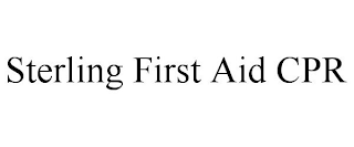 STERLING FIRST AID CPR