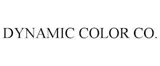 DYNAMIC COLOR CO.