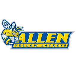 YELLOW JACKET HOVERING OVER THE WORDS "ALLEN YELLOW JACKETS"