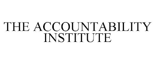 THE ACCOUNTABILITY INSTITUTE