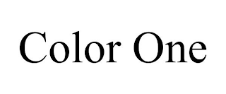 COLOR ONE