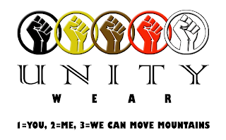 UNITY WEAR 1=YOU, 2=ME, 3=WE CAN MOVE MOUNTAINS