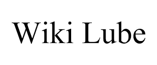 WIKI LUBE