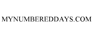 MYNUMBEREDDAYS.COM