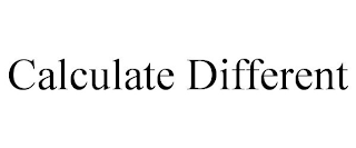 CALCULATE DIFFERENT