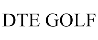 DTE GOLF
