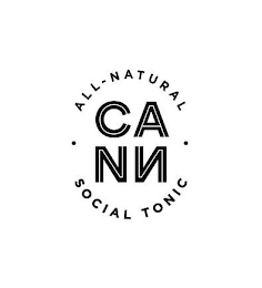CA NN · ALL-NATURAL · SOCIAL TONIC