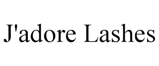 J'ADORE LASHES
