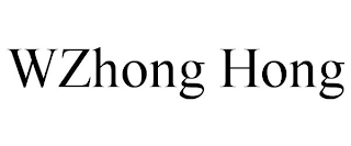 WZHONG HONG