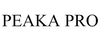 PEAKA PRO