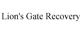 LION'S GATE RECOVERY