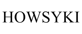 HOWSYKI