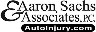AARON SACHS & ASSOCIATES, P.C. AUTOINJURY.COM