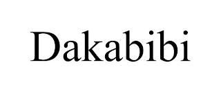 DAKABIBI