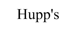 HUPP'S