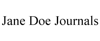 JANE DOE JOURNALS