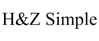 H&Z SIMPLE