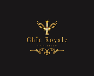 CHIC ROYALE GOLD CHARM