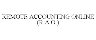 REMOTE ACCOUNTING ONLINE (R.A.O.)