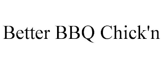 BETTER BBQ CHICK'N