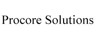 PROCORE SOLUTIONS