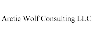 ARCTIC WOLF CONSULTING LLC