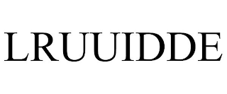 LRUUIDDE