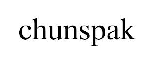 CHUNSPAK