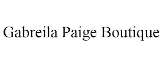 GABREILA PAIGE BOUTIQUE