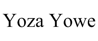 YOZA YOWE