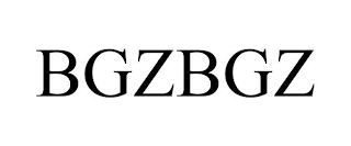 BGZBGZ