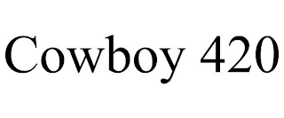 COWBOY 420