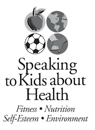 SPEAKING TO KIDS ABOUT HEALTH FITNESS · NUTRITION · SELF-ESTEEM · ENVIRONMENT