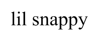 LIL SNAPPY