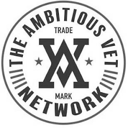 AV TRADE MARK THE AMBITIOUS VET NETWORK