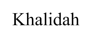 KHALIDAH