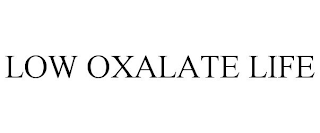 LOW OXALATE LIFE