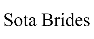 SOTA BRIDES